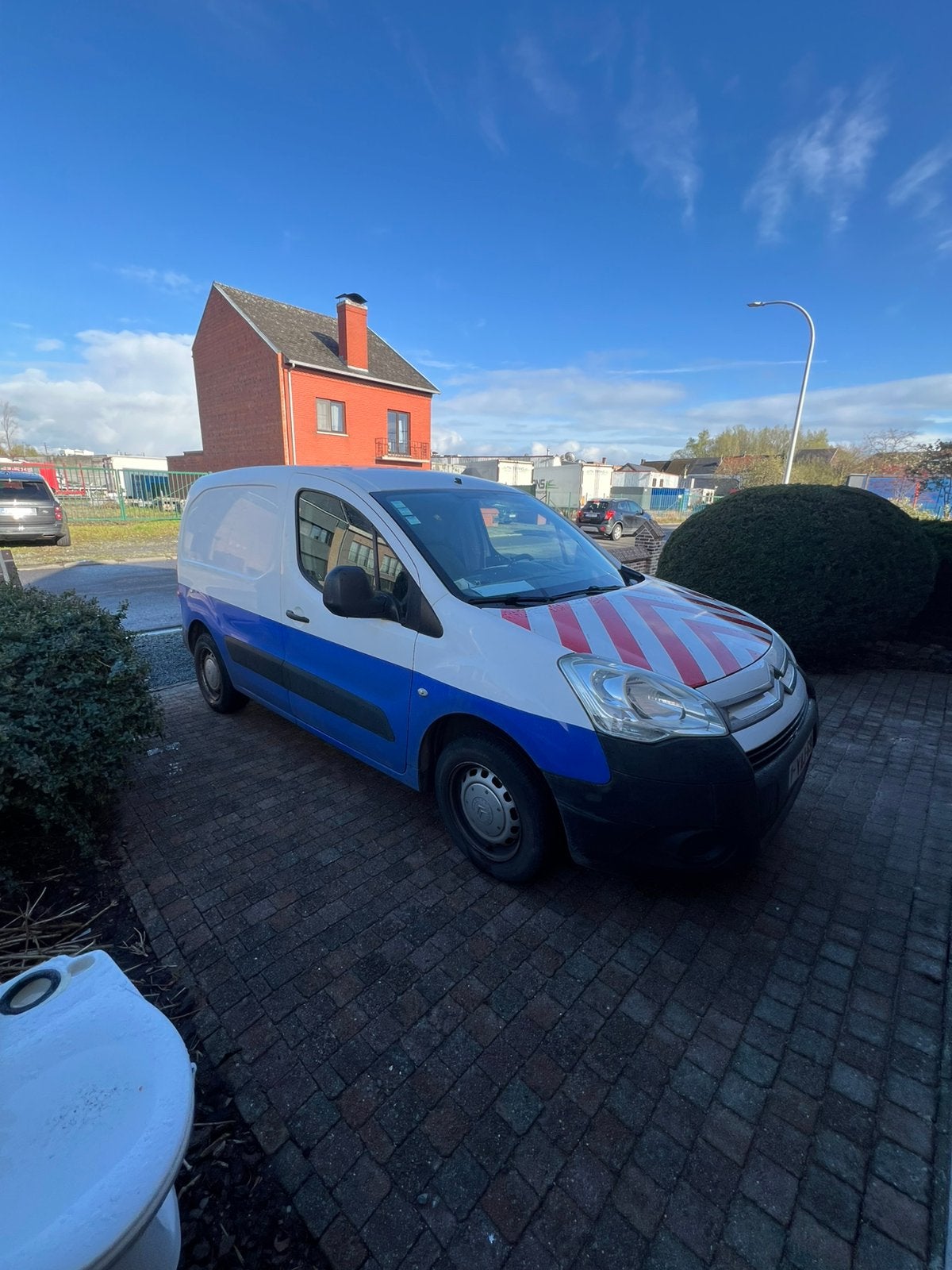 Citroën Berlingo 1.6 2012, Auto's, Voorwielaandrijving, Euro 5, Stof, Zwart
