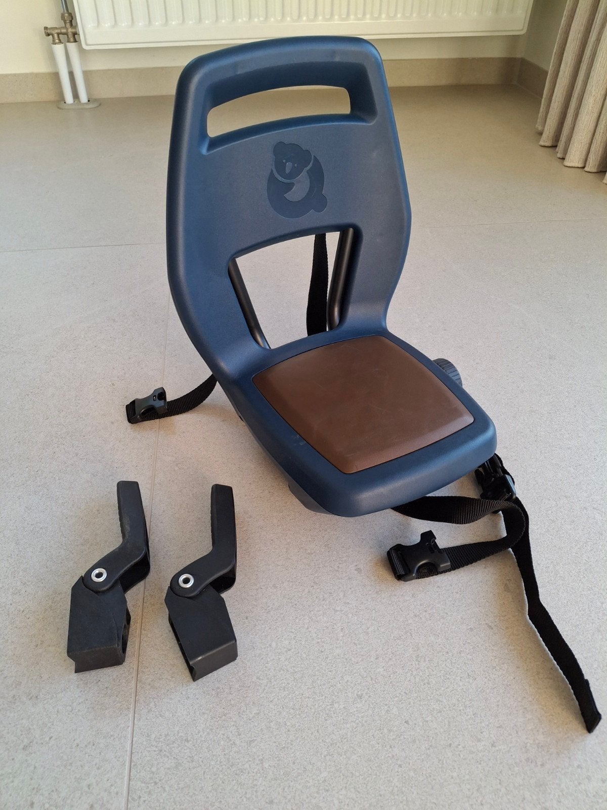 Fietsstoeltje voor kind 6+ tot 35 kg, Repose-pieds, Enlèvement, Qibble, Siège arrière