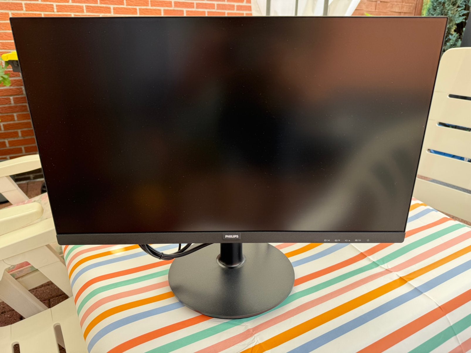 Philips pc monitor 17 inch (nieuwstaat), Computers en Software, Monitoren, Ophalen of Verzenden, Zo goed als nieuw, HDMI