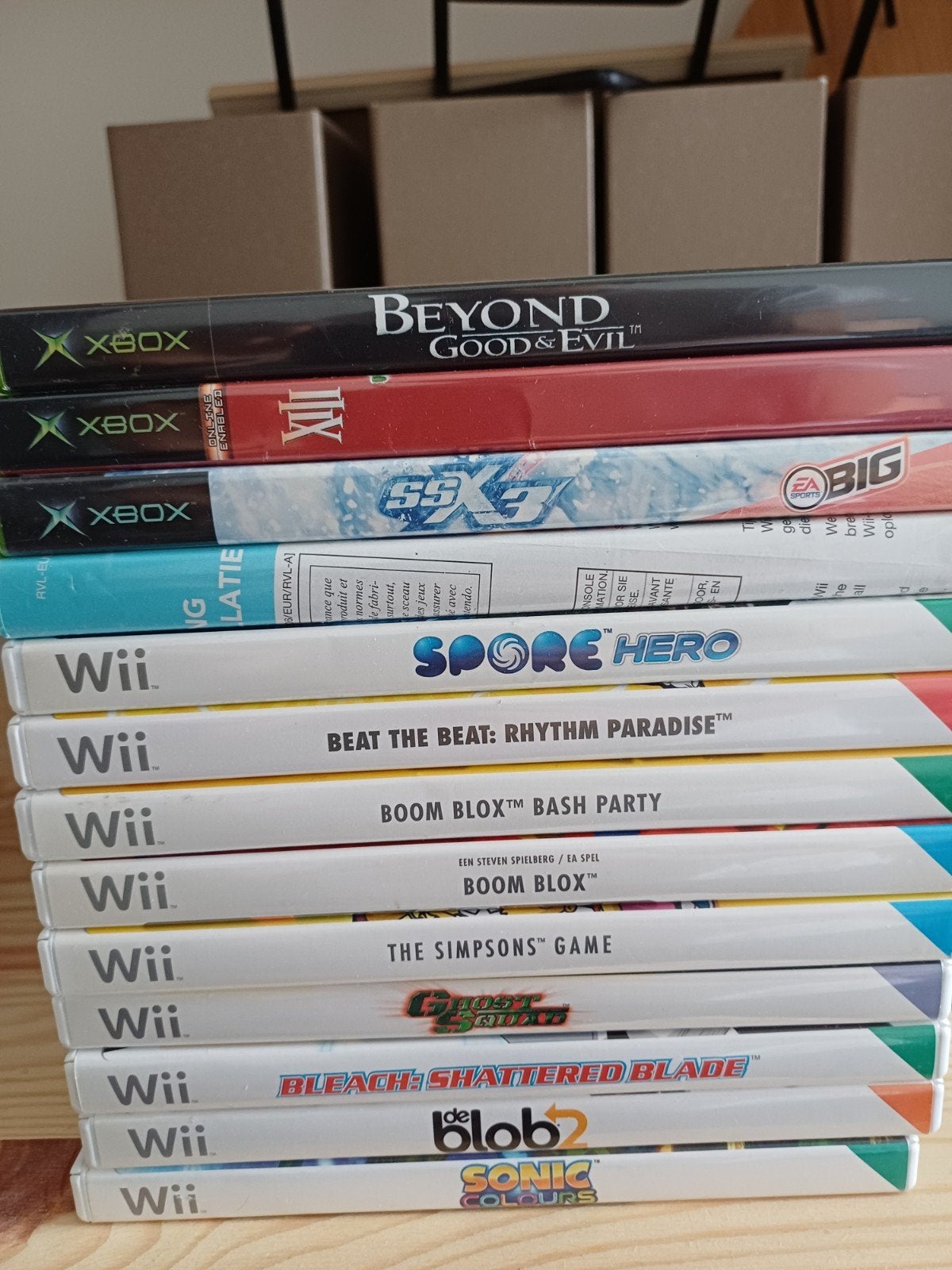 13 games (Wii & Xbox original), Ophalen of Verzenden, Gebruikt