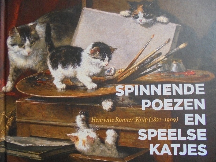 Henriette Ronner Knip  3  1821 - 1909   Monografie, Envoi, Neuf, Peinture et dessin