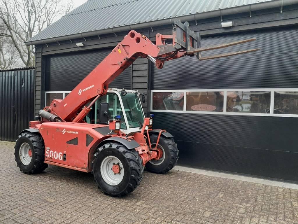Weidemann 5006 Verreiker Lader -Bak - Vorken 30Km/h - NL ken, Articles professionnels, Machines & Construction | Grues & Excavatrices