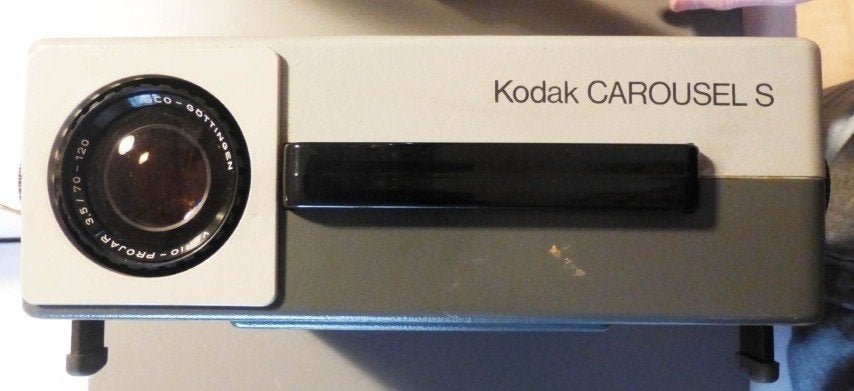 Kodak Carousel diaprojector in prima staat. staat, Ophalen, Zo goed als nieuw