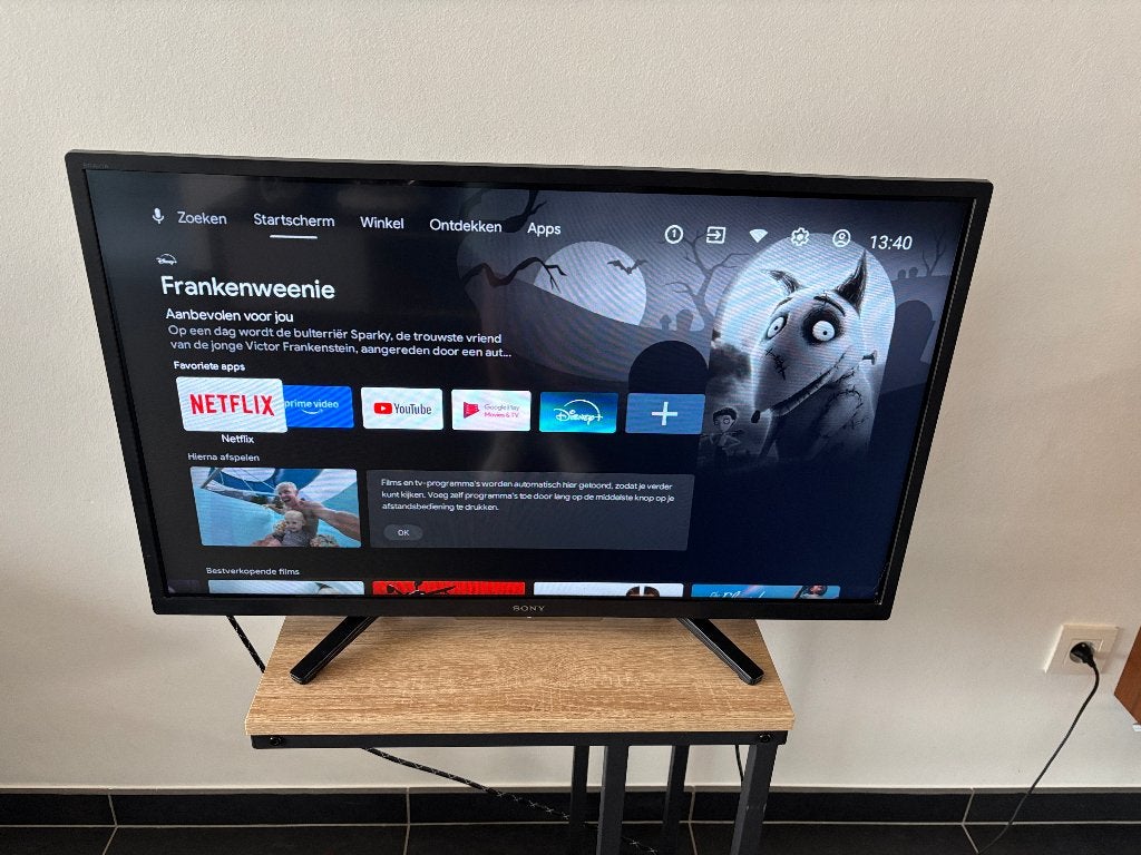 Sony Smart tv 32'' met Wifi internet perfecte staat, LED, Enlèvement, Sony, 4k (UHD)