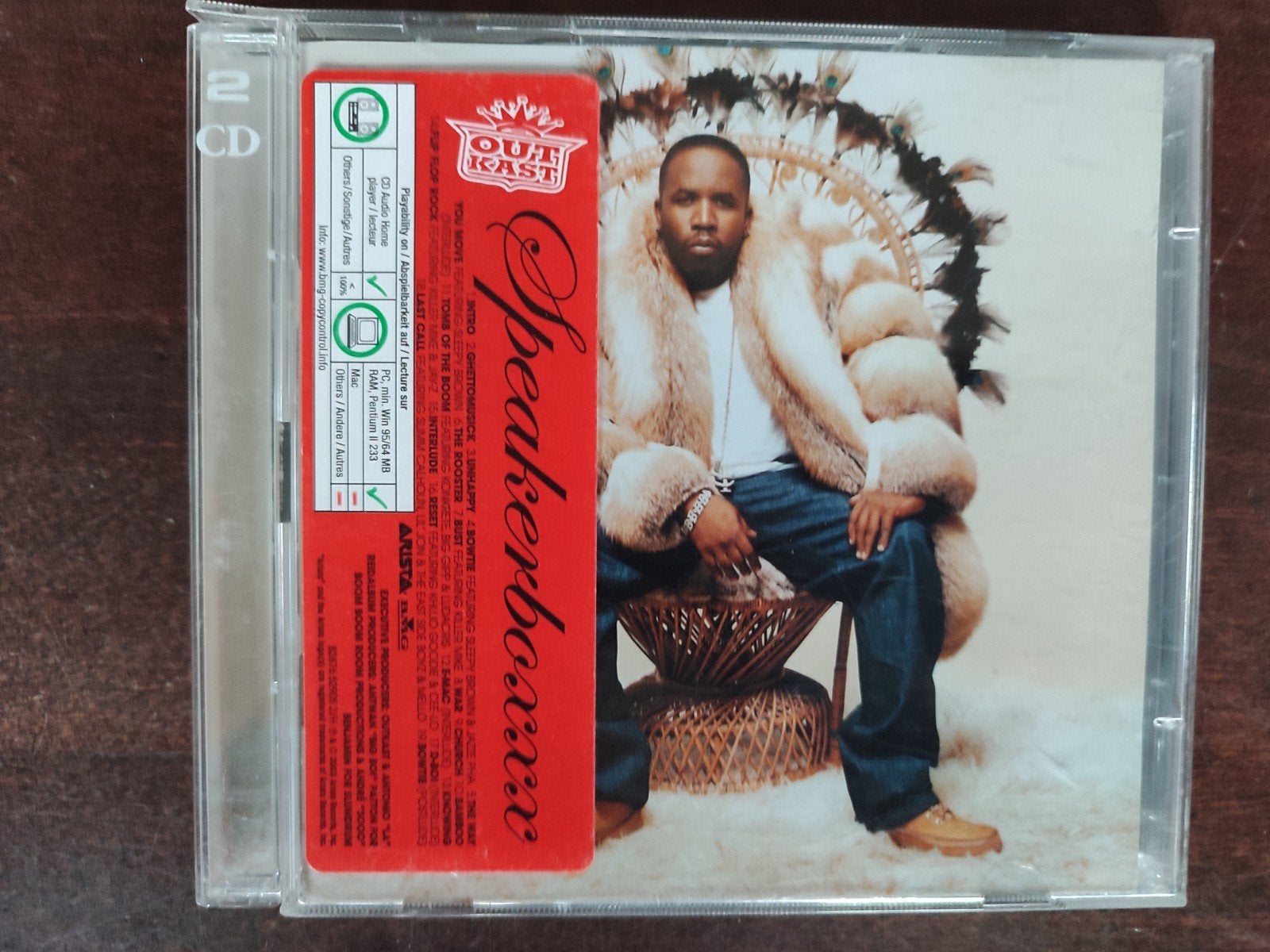 2-CD : OUTKAST - SPEAKERBOXXX / THE LOVE BELOW, Ophalen of Verzenden