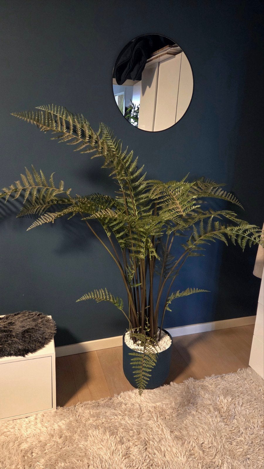Kunstplant varen + Elho pot, Ophalen