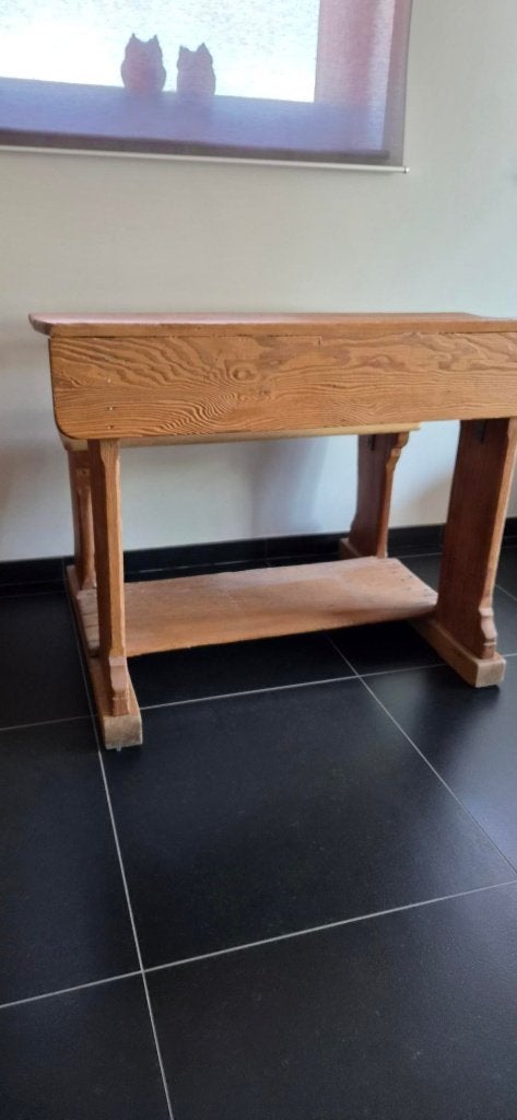 Oude schoolbank, Autres marques, Bureau d'écolier, Autres styles, Enlèvement