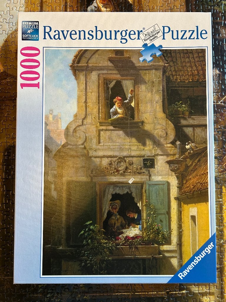 Puzzel Ravensburger 1000 pc, Hobby en Vrije tijd, Ophalen of Verzenden, 500 t/m 1500 stukjes, Zo goed als nieuw, Legpuzzel