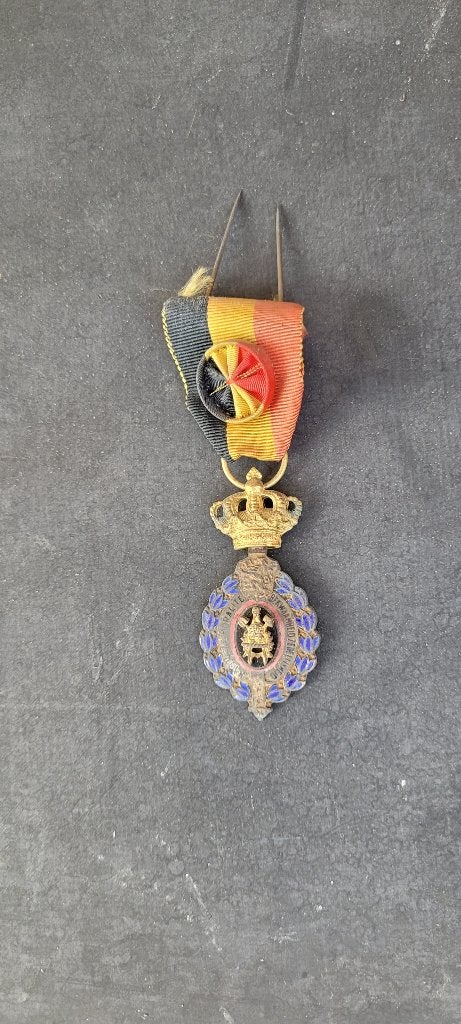 oude medaille (20iv286), Ophalen of Verzenden