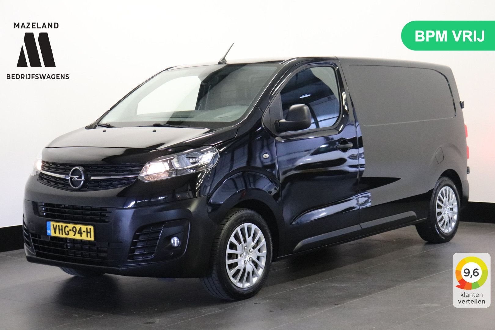 Opel Vivaro 1.5 CDTI 120PK L2 - EURO 6 - Airco - Navi - Crui, Auto's, Parkeersensor, Zwart, Bedrijf, 172 g/km
