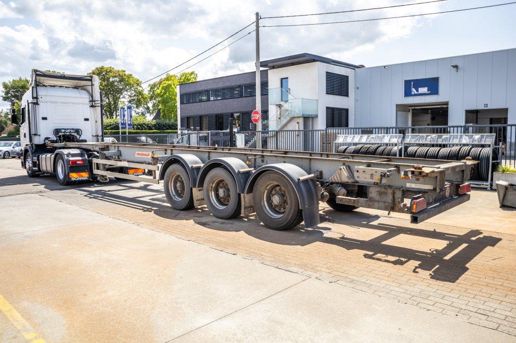 Fruehauf CONTAINERCHASSIS 40', Autos, Camions, Achat, Entreprise, Autres carburants, Remorques et Semi-remorques