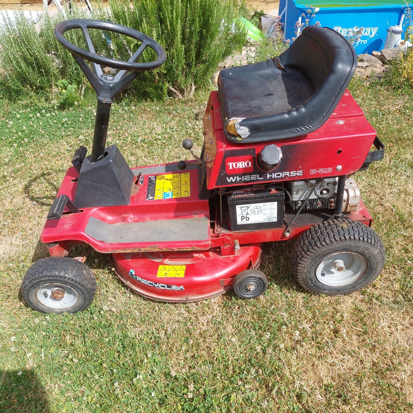 Tracteur Tondeuse toro 8-25, Jardin & Terrasse, Tondeuses autoportées, Enlèvement, Vitesses
