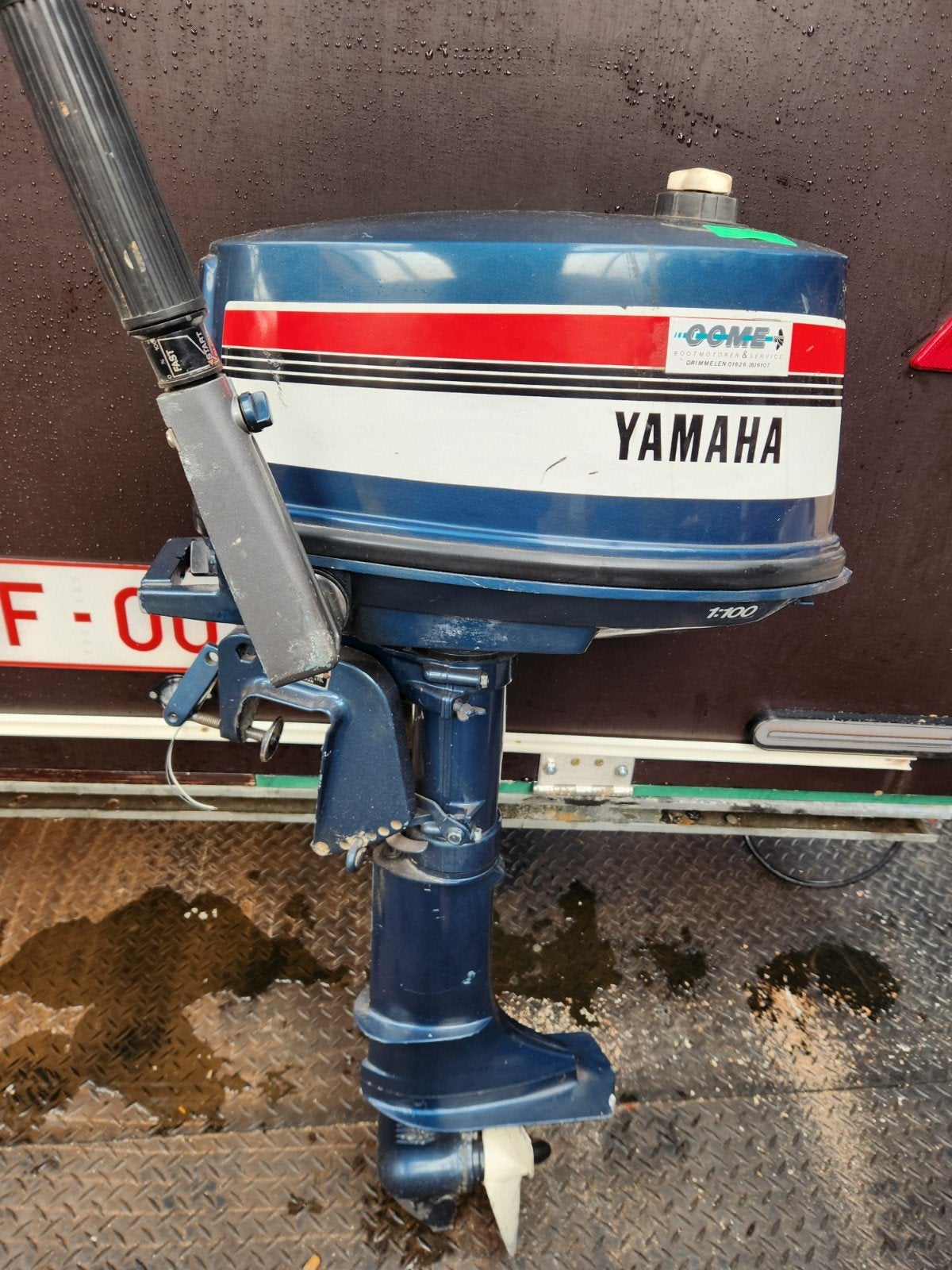 Yamaha 4 pk 2-takt langstaart, Ophalen, Gebruikt, Minder dan 5 pk, Buitenboordmotor