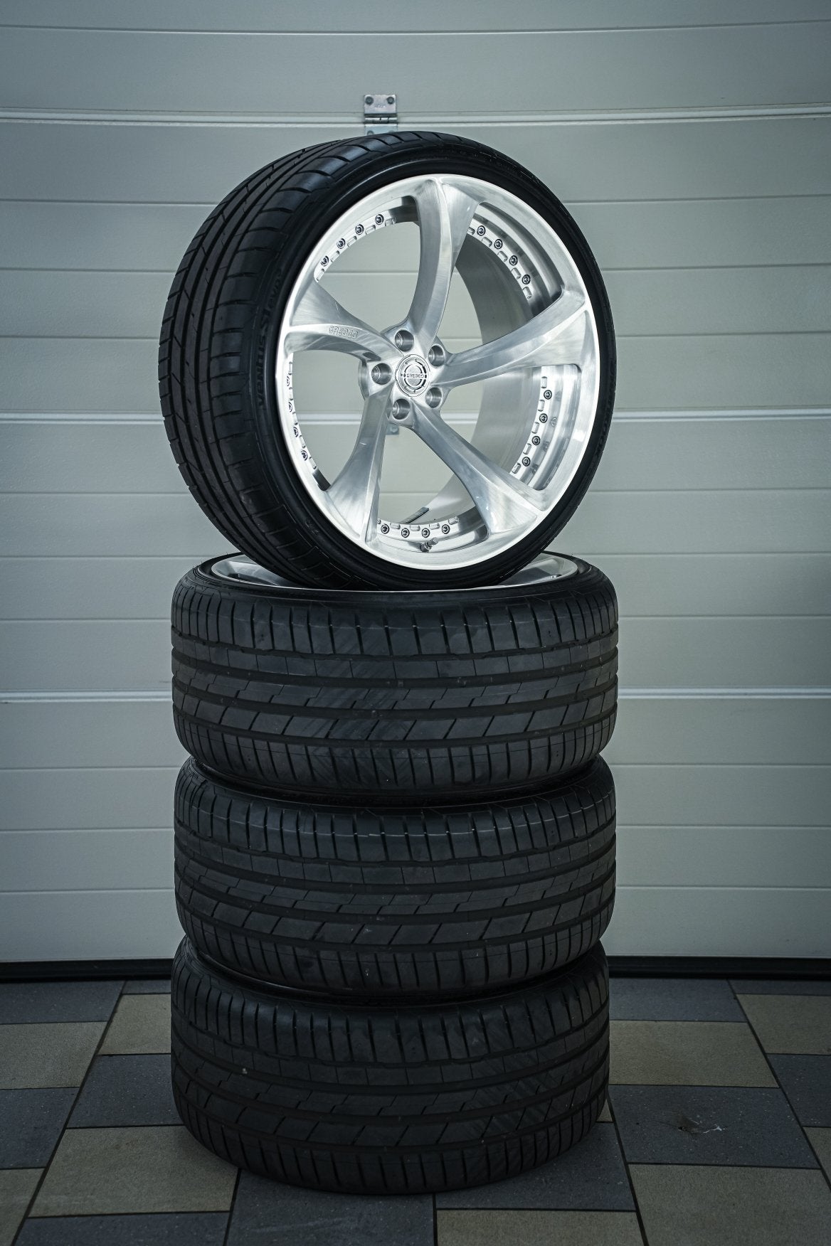 VELGEN 22" AUDI RS6 RS7 RSQ8 SQ8 S8 S8 FORGED+BANDEN+TPMS, Auto-onderdelen, Banden en Velgen, Ophalen, Band(en)