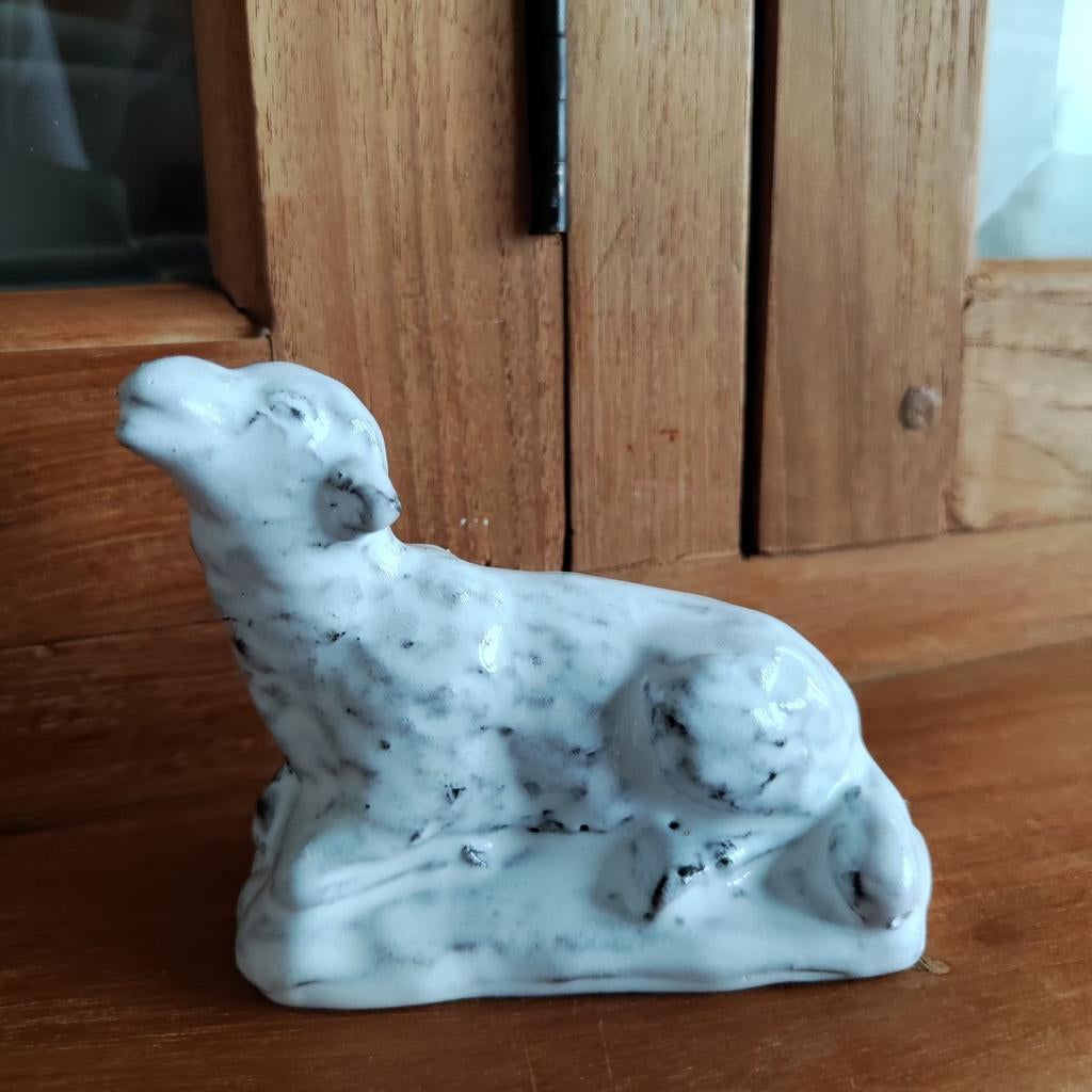 2 Céramiques Agneau de Pâques, Enlèvement ou Envoi