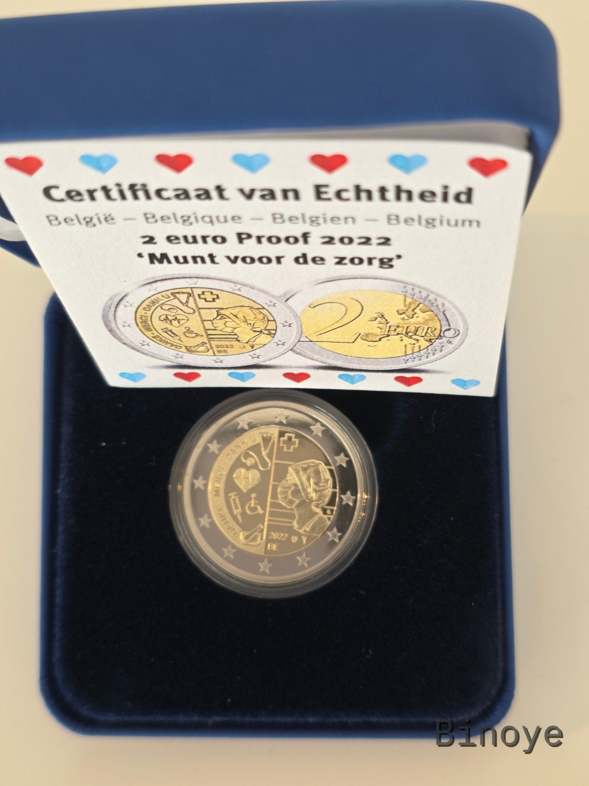 2€ Belgique 2022 Proof – Soins pendant la pandémie Covid, Timbres & Monnaies, Monnaies | Europe | Monnaies euro, Enlèvement ou Envoi