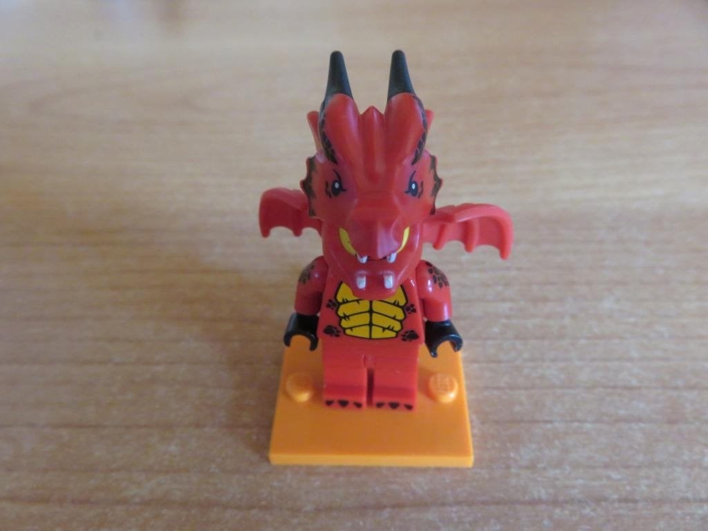 Lego minifiguur col18-7 , Dragon Suit Guy, Ophalen of Verzenden, Nieuw, Minifiguur, Lego