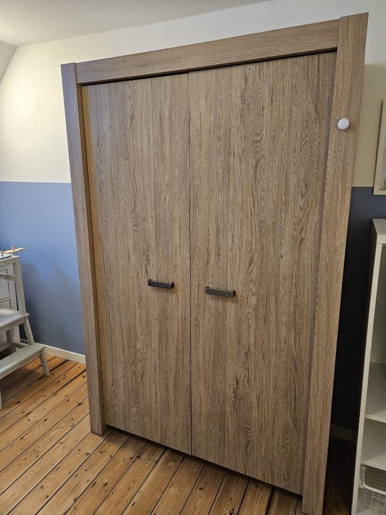 Armoire Mobiline BORIS, Maison & Meubles, Bois, 100 à 150 cm, Utilisé, Chêne
