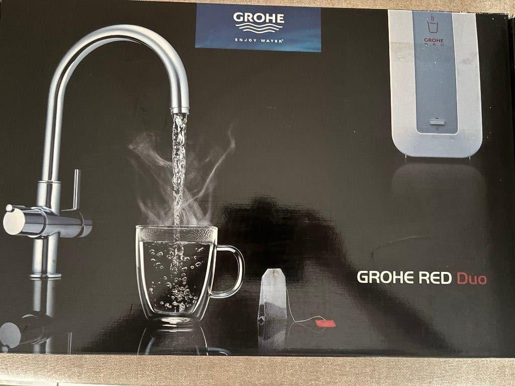 Keukenkraan Grohe Red Duo "Nieuw", Ophalen of Verzenden, Nieuw, Chroom, Kraan