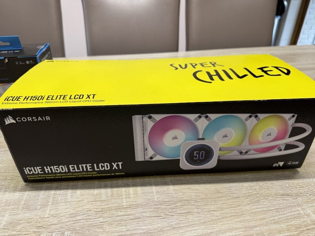 Corsair iCUE H150i ELITE LCD XT wit, Computers en Software, Computerkoelers, Ophalen, Gebruikt, Waterkoeling