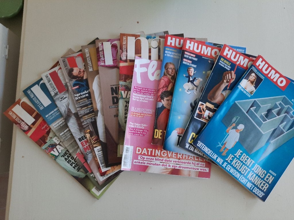oude tijdschriften / pakket, Boeken, Ophalen, Gelezen