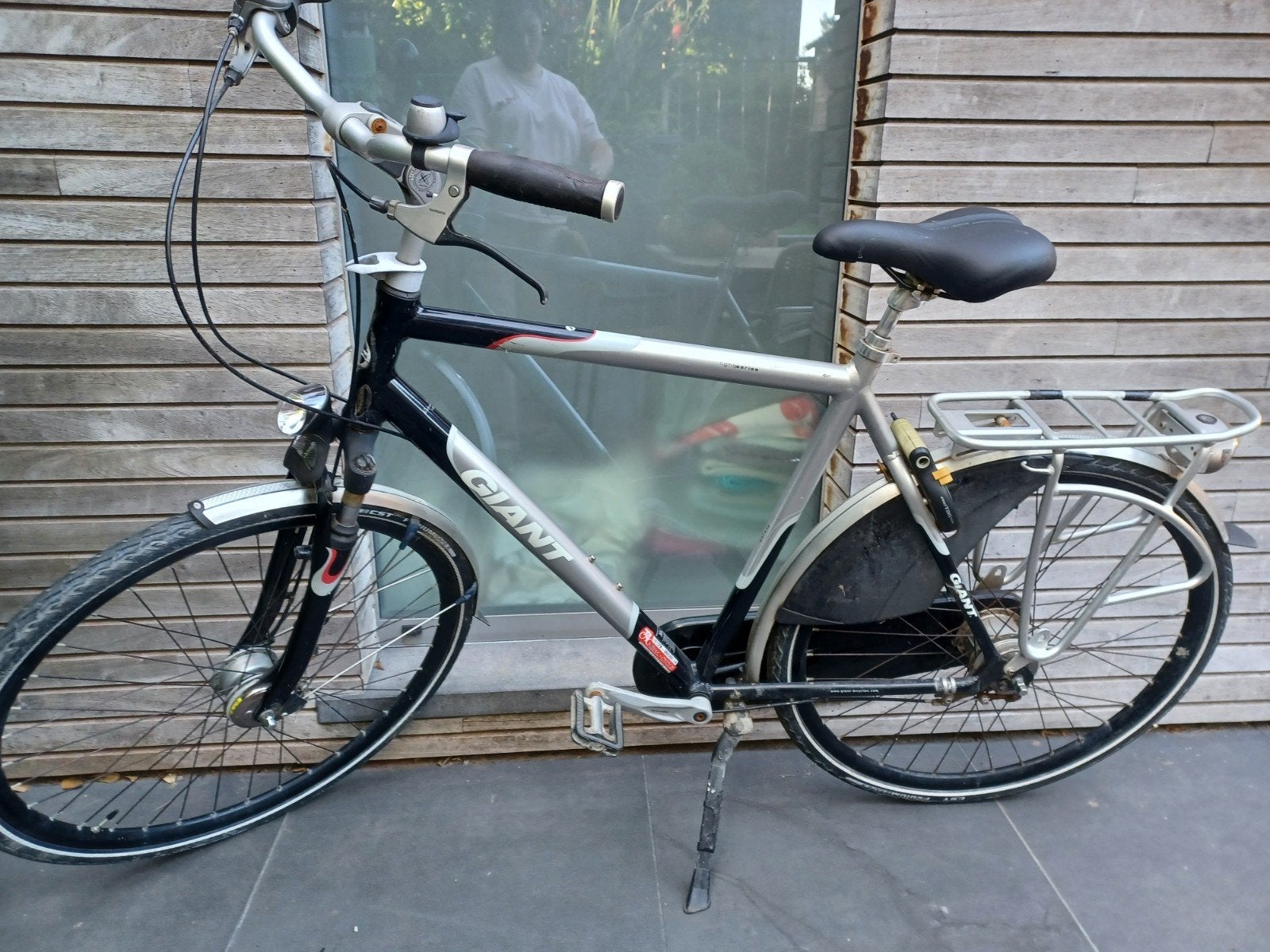heren fiets, Vélos & Vélomoteurs, Enlèvement, Frein à tambour, Giant