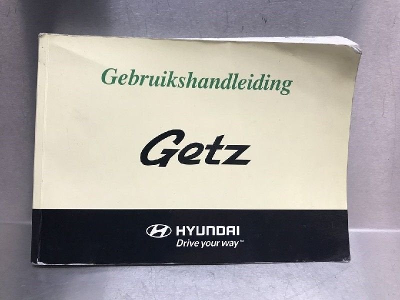 INSTRUKTIEBOEK Hyundai Getz (01-2002/12-2010), Gebruikt, Hyundai