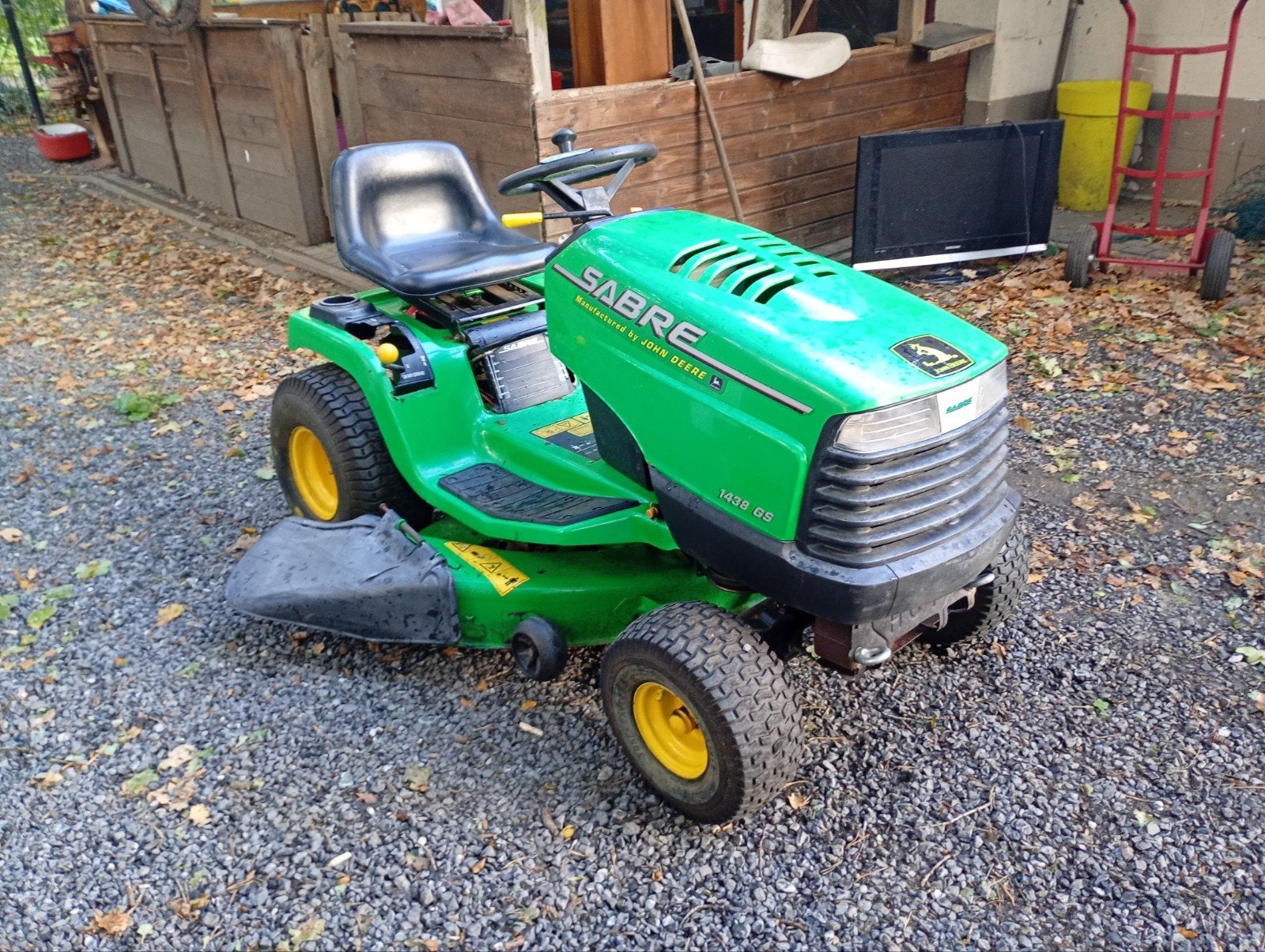 John Deere, Jardin & Terrasse, Enlèvement