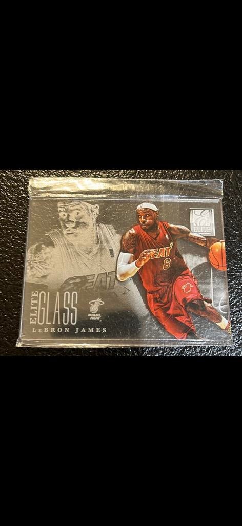 2013 elite glass Lebron James, Verzenden, Zo goed als nieuw