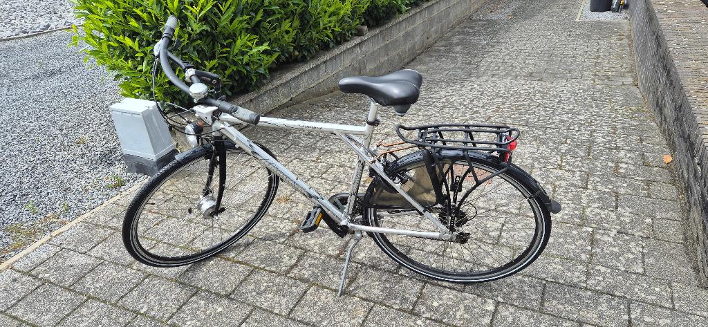 Mannenfiets, Vélos & Vélomoteurs, Vélos | Hommes | Vélos pour homme, Autres marques, Vitesses, Frein sur jante, 49 à 53 cm