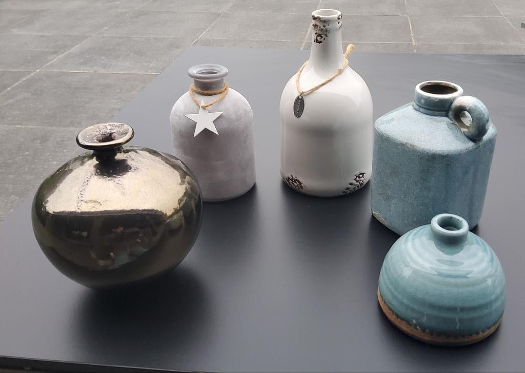 Verschillende decoratieve vazen (prijs vanaf 5.00 €), Huis en Inrichting, Ophalen, Zo goed als nieuw