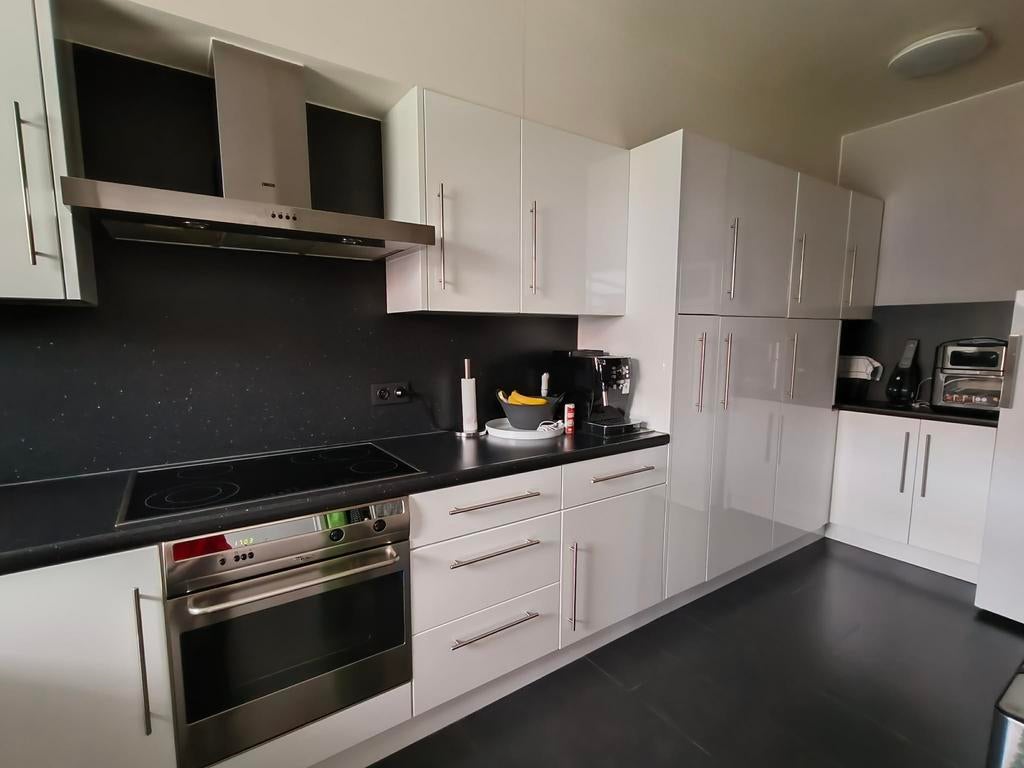 Hoogglans keuken wit, Huis en Inrichting, Ophalen, Zo goed als nieuw, Wit