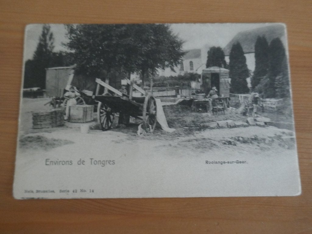 bassenge roolange -sur-geer, Verzamelen, Postkaarten | België, Verzenden, Ongelopen, Luik