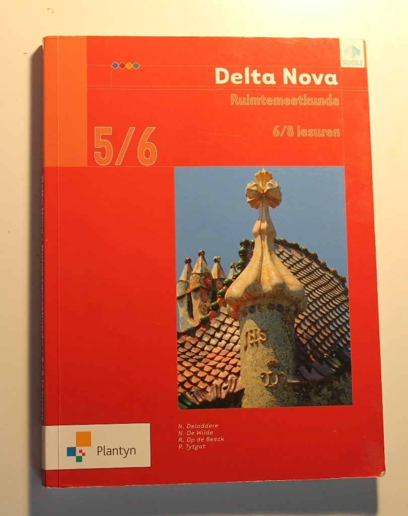 Delta Nova 5/6 Ruimtemeetkunde (6/8 lesuren), Enlèvement ou Envoi, Comme neuf, Mathématiques A, N. Deloddere