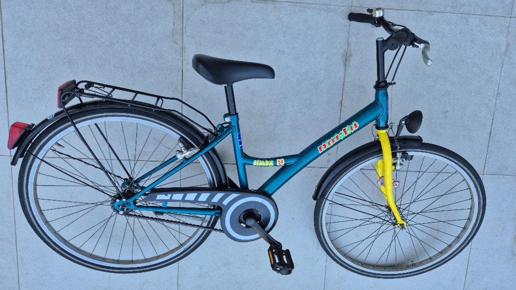 mooie Meisjesfiets Norta x 24 inch goede staat werkt goed, Ophalen, Handrem, Norta, Gebruikt