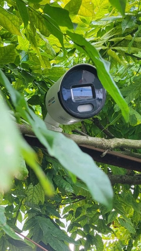 Hikvision compleet NVR systeem, 3 cameras, deurbel, intercom, Enlèvement, Comme neuf