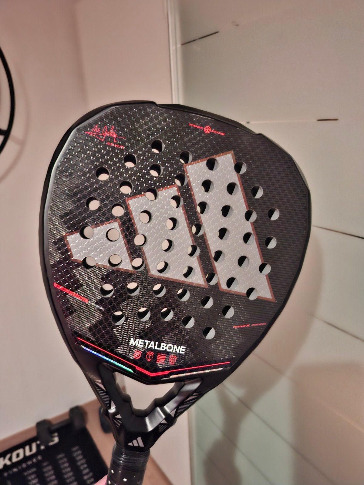 Padelracket te koop adidas metalbone "ale galan", Ophalen, Padelracket