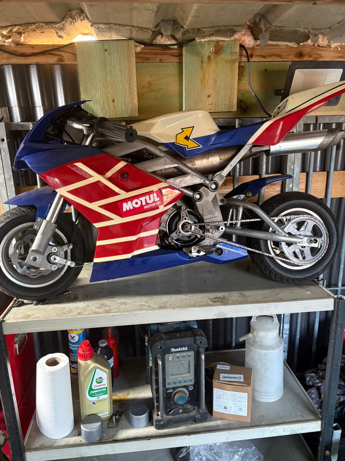 Lata b1 pocket bike tekoop, Ophalen