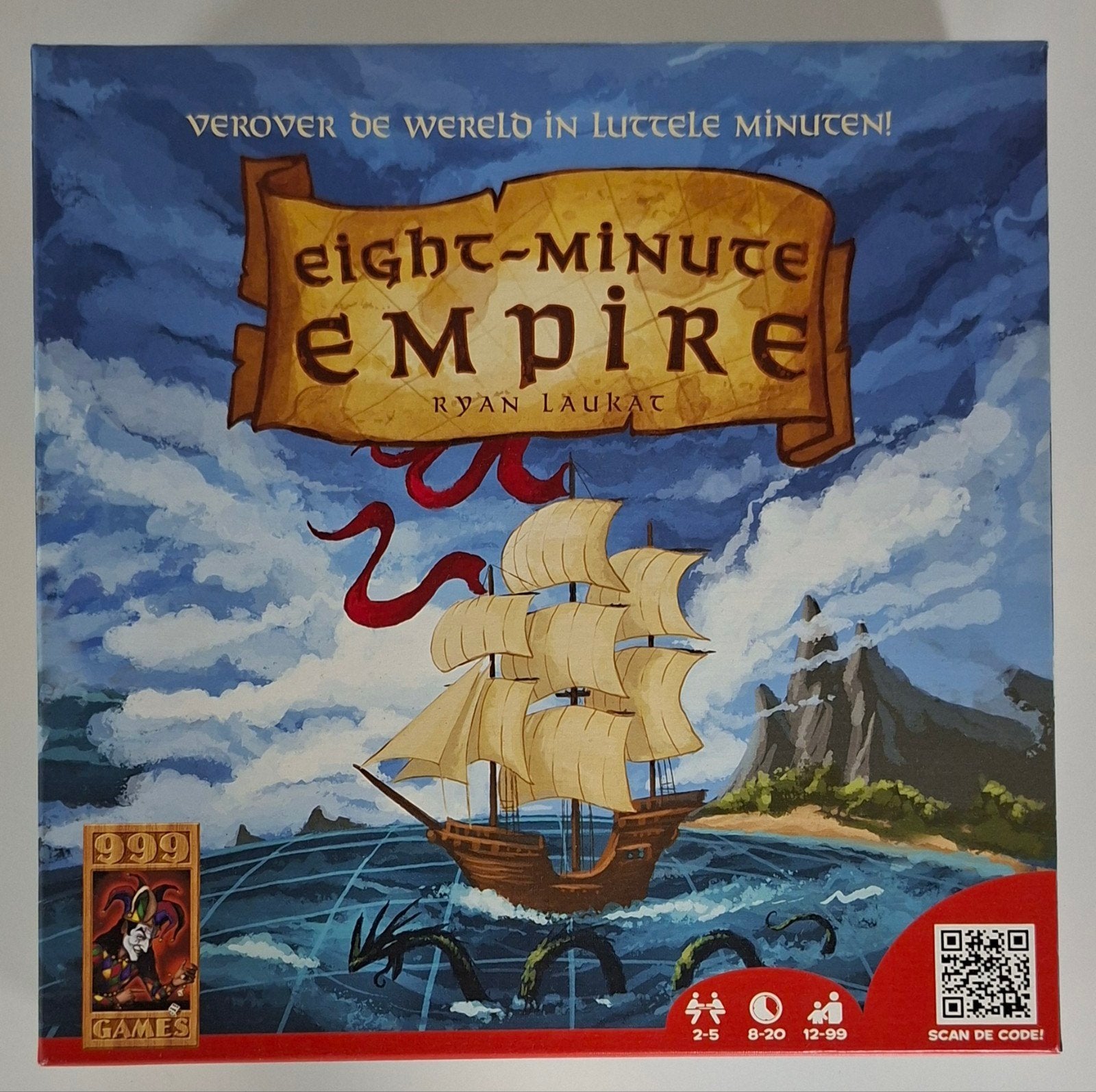 Jeu de plateau - 8 minutes empire, 1 ou 2 joueurs, Enlèvement, Neuf, 999 games