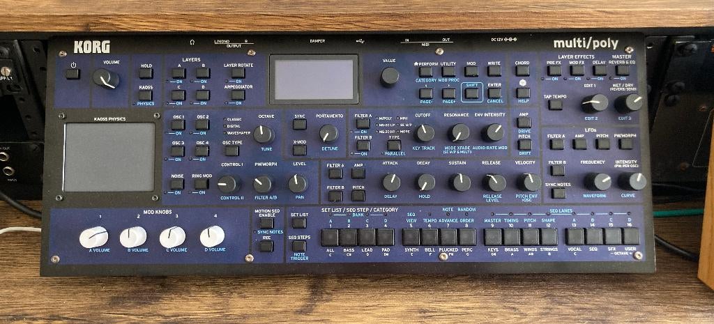 Korg multi/poly module, Muziek en Instrumenten, Korg, Zo goed als nieuw, Met midi-aansluiting, Overige aantallen