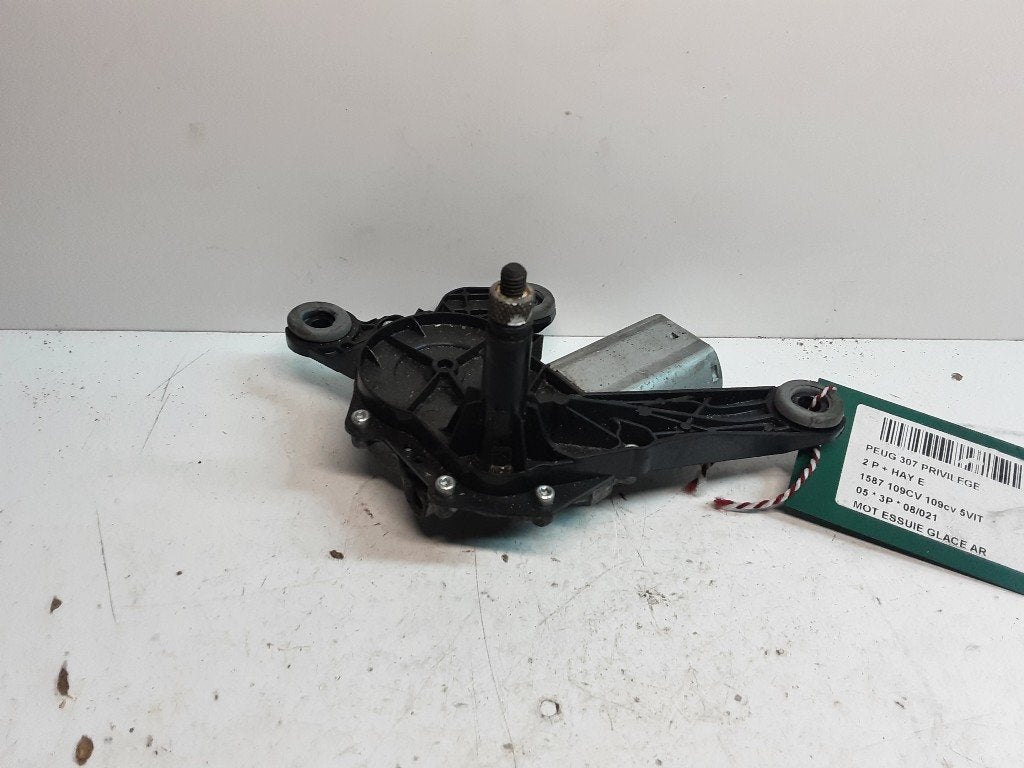 MOTEUR ESSUIE-GLACE ARRIÈRE 307 (3A / C/D) (53014712), Autos : Pièces & Accessoires, Kontakt-peugeot@peugeot.com, Utilisé, Peugeot Deutschland GmbH