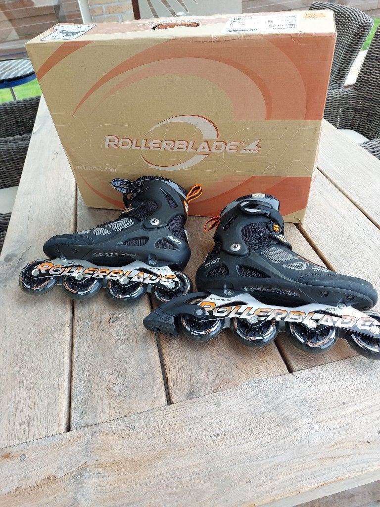 Inline skates, Sport en Fitness, Heren, Zo goed als nieuw, Inline skates 4 wielen, Ophalen