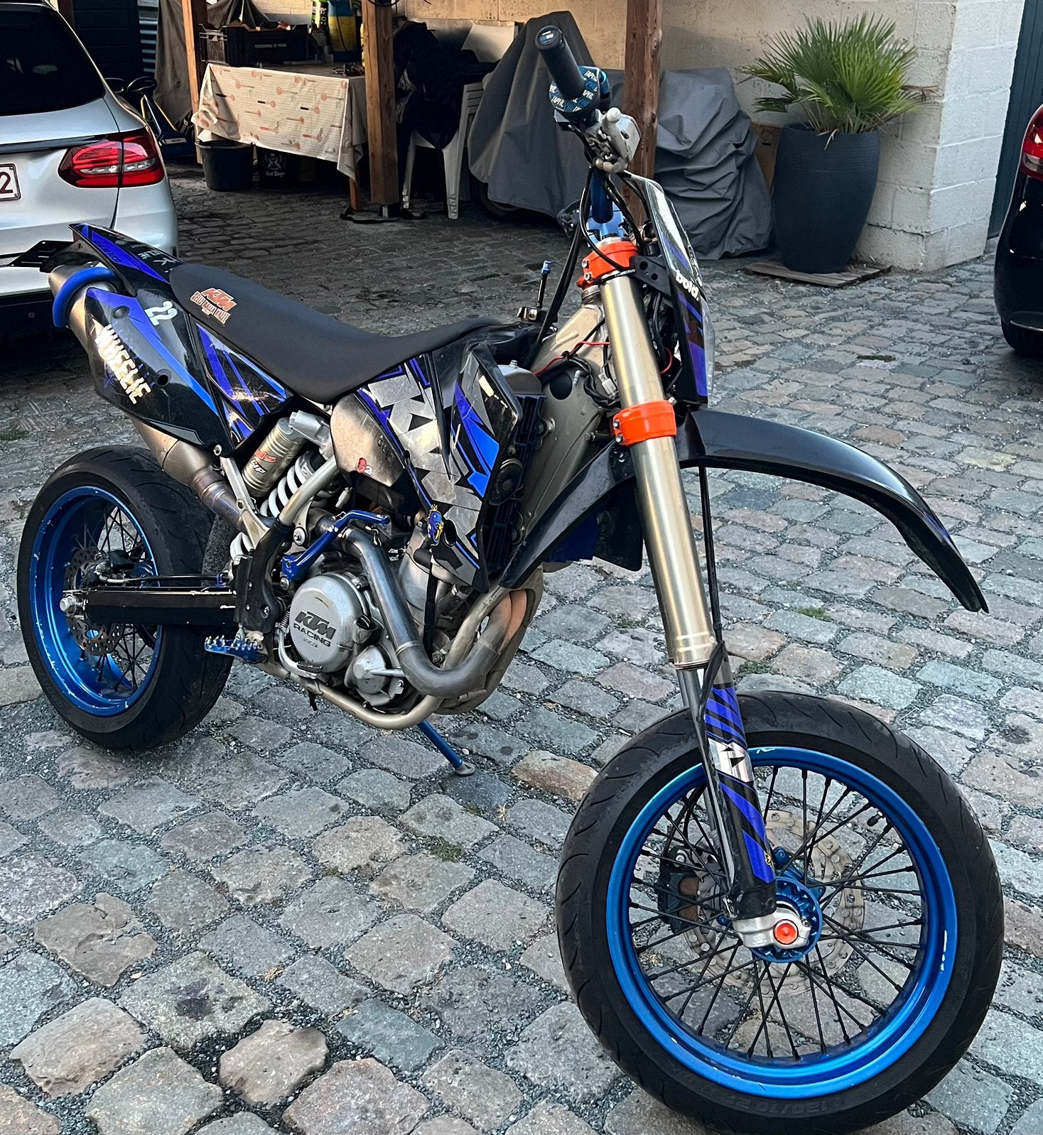 Ktm 530 exc, Ophalen, Gebruikt
