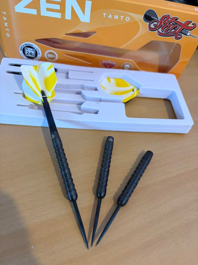 Shot Zen Tanto Darts, Sport en Fitness, Ophalen of Verzenden, Zo goed als nieuw