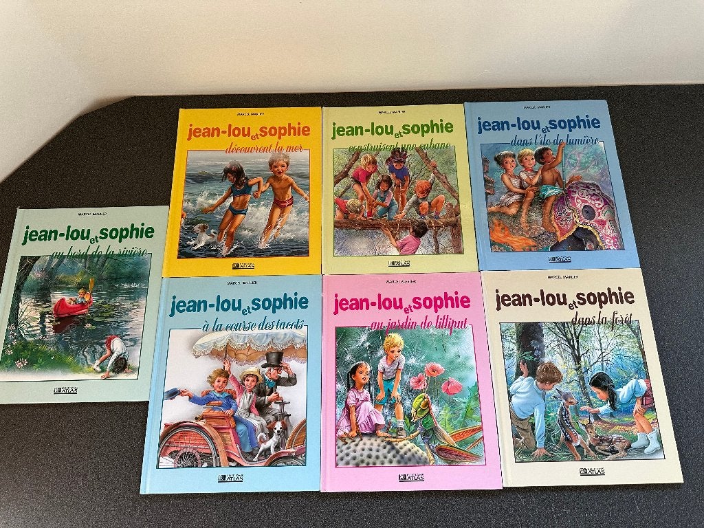 Jean-Lou et Sophie : 7 livres en excellent état, Boeken, Gelezen, 5 of 6 jaar, Jongen of Meisje, Ophalen of Verzenden