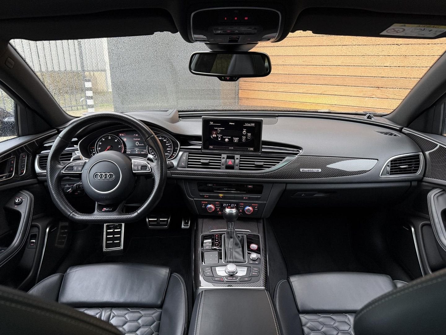 Audi RS6 A6 Avant 4.0 TFSI quattro performance Pro Line Plus, Autos, Achat, Entreprise, Carnet d'entretien, Break