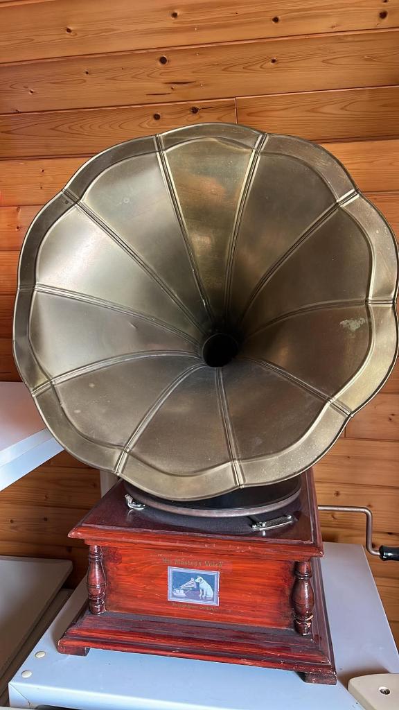 vintage platenspeler his master's voice, Antiquités & Art, Enlèvement