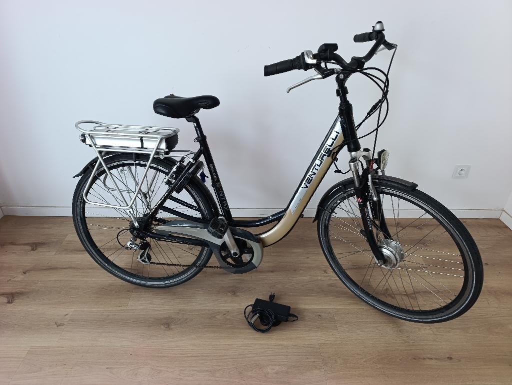 elektrische damesfiets venturelli €360, Fietsen en Brommers, Elektrische fietsen, Ophalen, Gebruikt