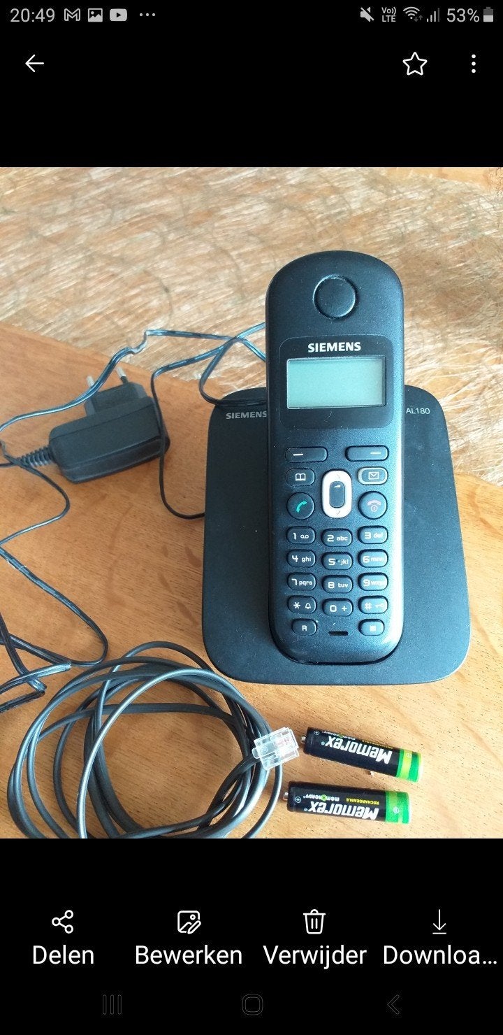 téléphone portable Siemens, Enlèvement