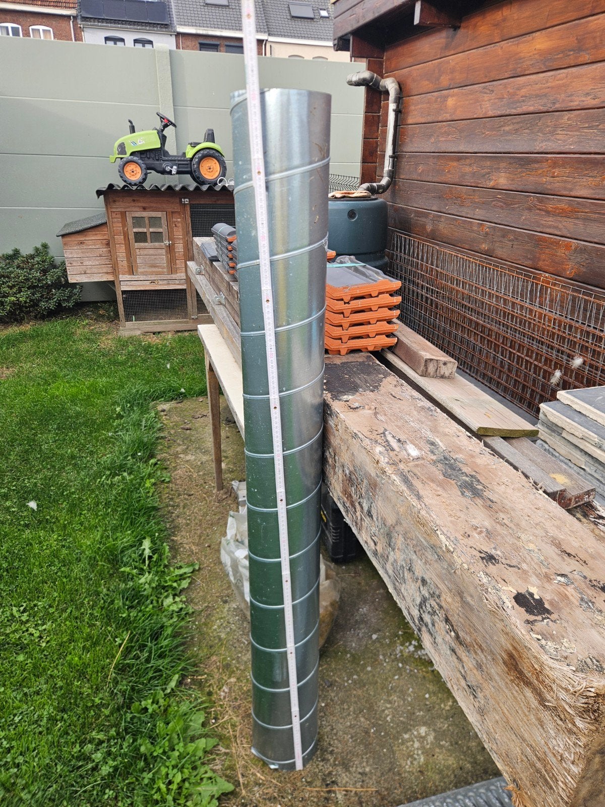 Spirobuis voor ventilatie diameter 160mm, Doe-het-zelf en Bouw, Ophalen, Nieuw, Afzuiger